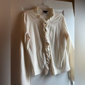 New York and Company Ivory Sweater XL